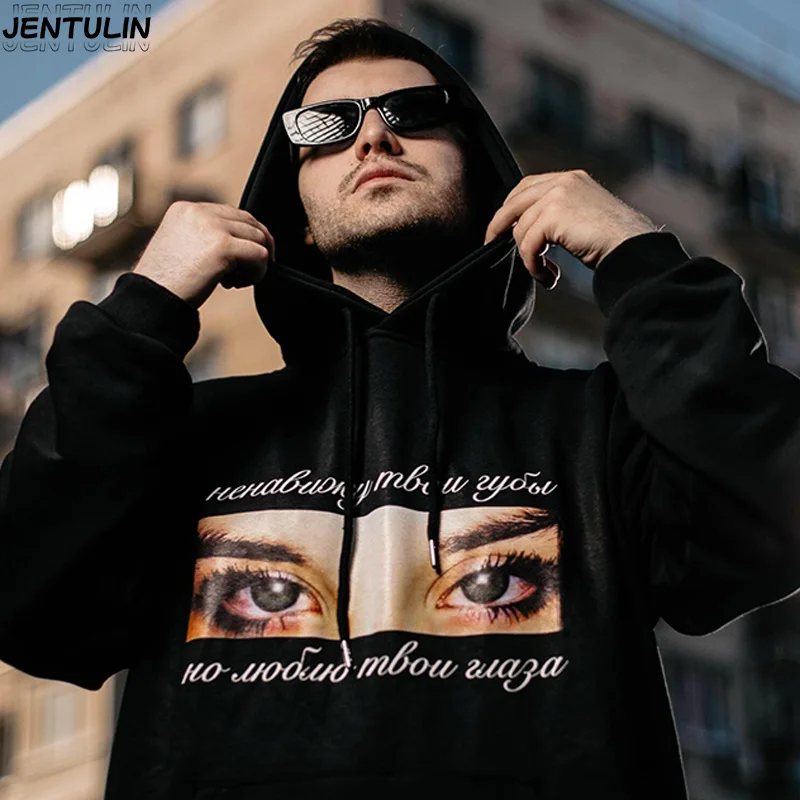 ​​​​Y2K Unisex Hoodies Women Autumn Winter Harajuku Graphic Hooded Men Clothing  Sweatshirt Gothic Hip Hop Oversized Streetwear