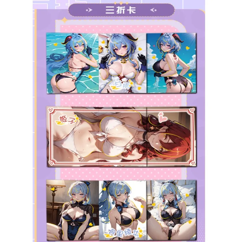 Goddess Story Love Diary Cards, Anime Games, Girl Party Bikini Feast Booster Box, Jouets et loisirs, Cadeau, Vente en gros, 4 boîtes