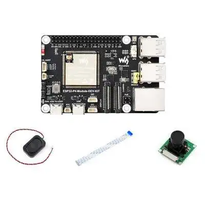 ESP32-P4 C6 Development Board with MIPI DSI/CSI, 10.1-inch Display and Audio- Designed for Raspberry Pi