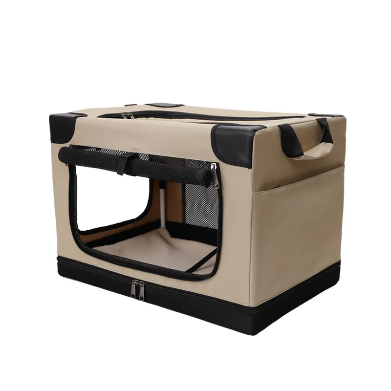 N Folding Pet Box Large Car Travel Square Pet Oxford Fabric Portable Dog Cage Bag Outdoor Tent