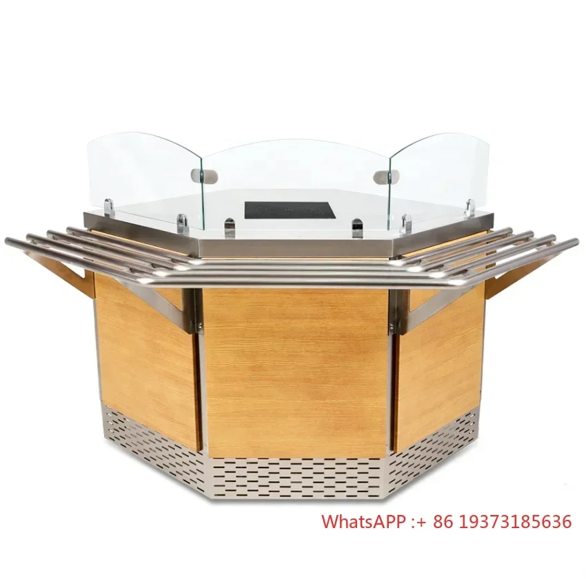 

High Quality Buffet Restaurant Kitchen Equipment Electric Bain Marie Fast Food Display Cabinet for China Industry Catering Facto