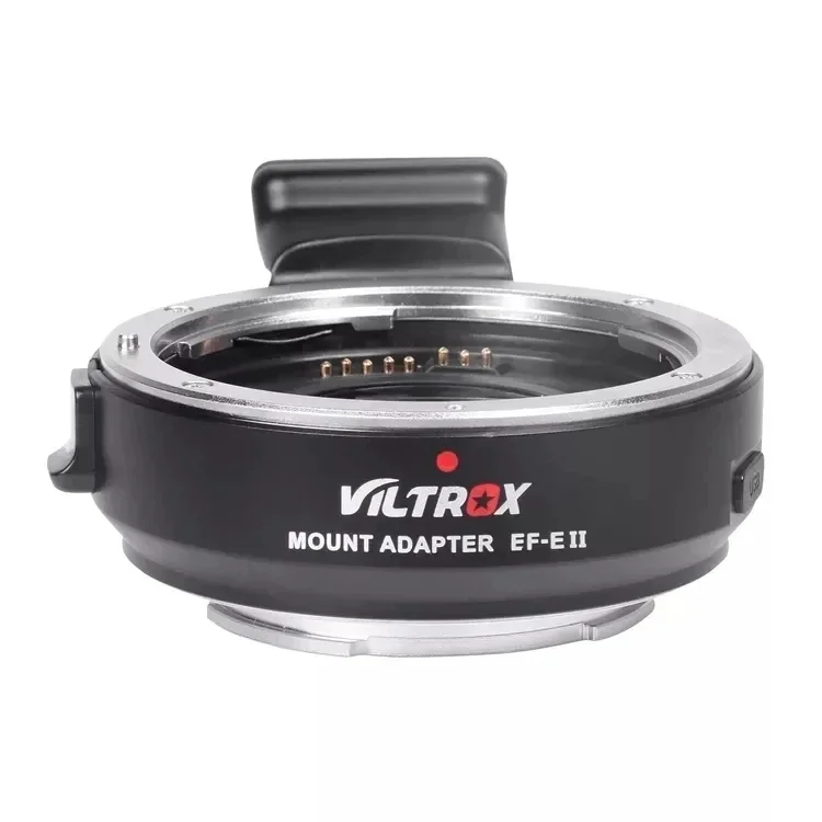 

Адаптер для объектива Viltrox EF-E II с автоматическим фокусировкой и усилителем скорости для объектива Canon EF на камеру Sony NEX E A9 A7 A7R A7SII A6500 NEX-7