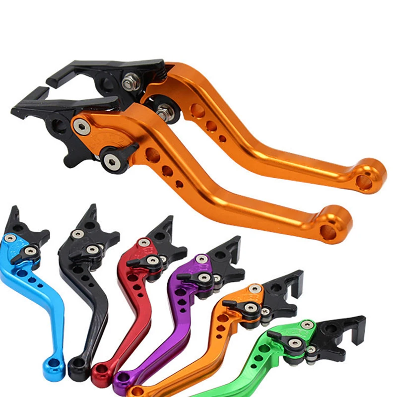 Motorcycle Accessories Modified Parts Folding Clutch Lever Adjustable Drum Brake Handlebar Modified Horn Adjustable Hand Lever