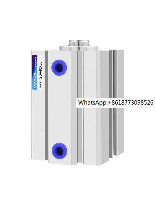 

SDA thin cylinder small pneumatic 50/63/80/100 * 5X10X15X20X25X30X40X50X75X60 SDA80 cylinder diameter