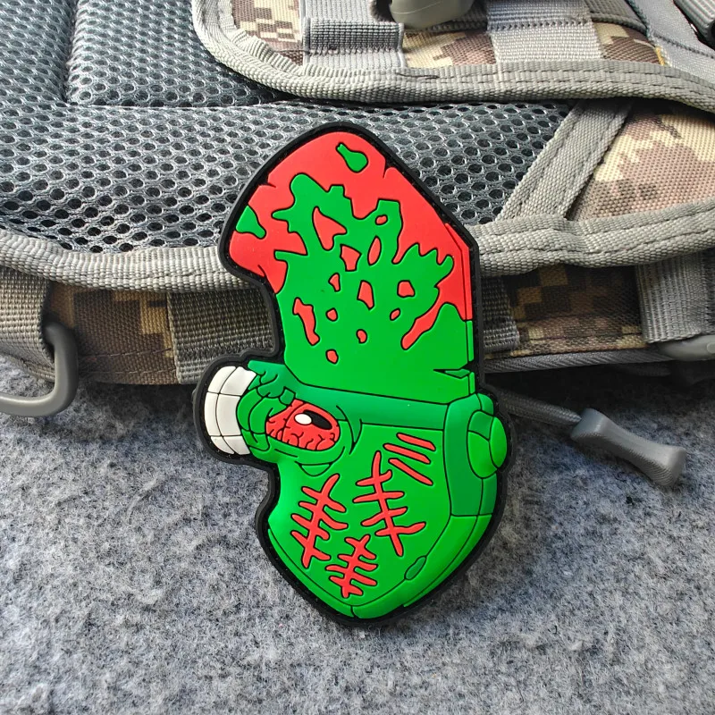 2026 Neue PVC-Taktikpatches, personalisierte Moralabzeichen, für Kleidung, Hüte, Rucksäcke, taktische Ausrüstung, mit Klettverschluss.