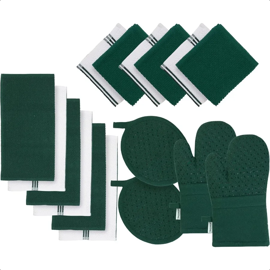

Dish Towels Dishcloths Sets 16 Pc 100 Cotton