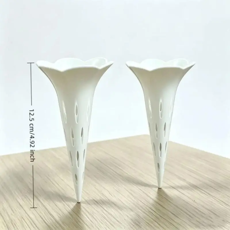 10/20/50Pcs Plant Breathable Watering Device Home Conical Root Protection Tube Potted Flower Prevent Root Rot Tool