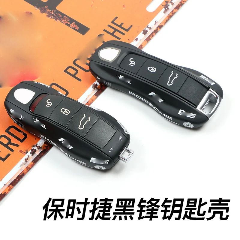 

Suitable for the new Porsche keycase Cayenne Panamera MACAN 718 Caman Black Edge keycase cover