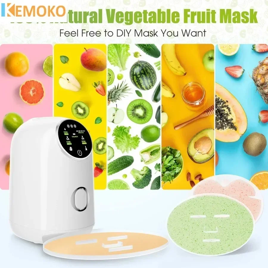 Machine de masque de fruits et légumes naturels bricolage, machine de traitement du visage spa, masque personnalisé privé, intelligent, nouveau