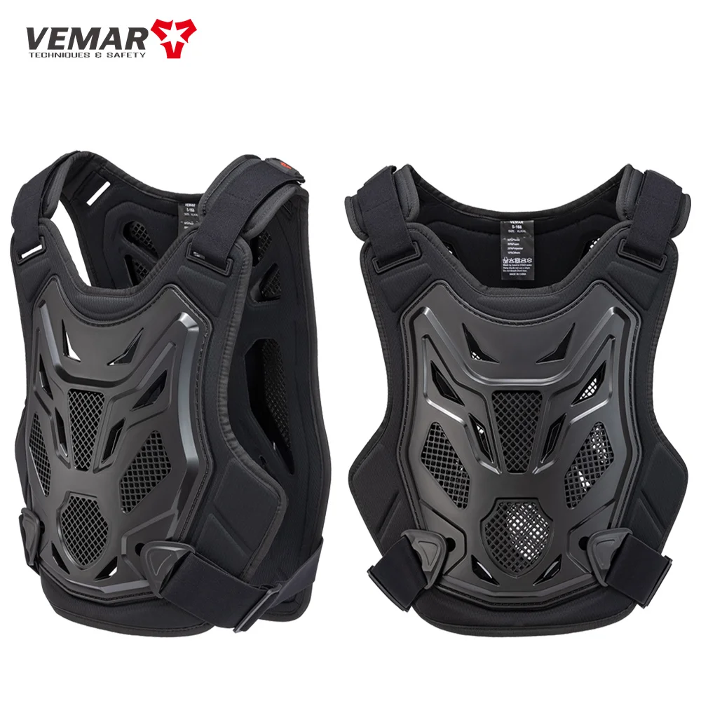 Motorcycle Body Armor Vest Men Women Motocross Dirt Bike Back Chest Protector Motorbike Off-Road Outdoor Sport Protective Gear