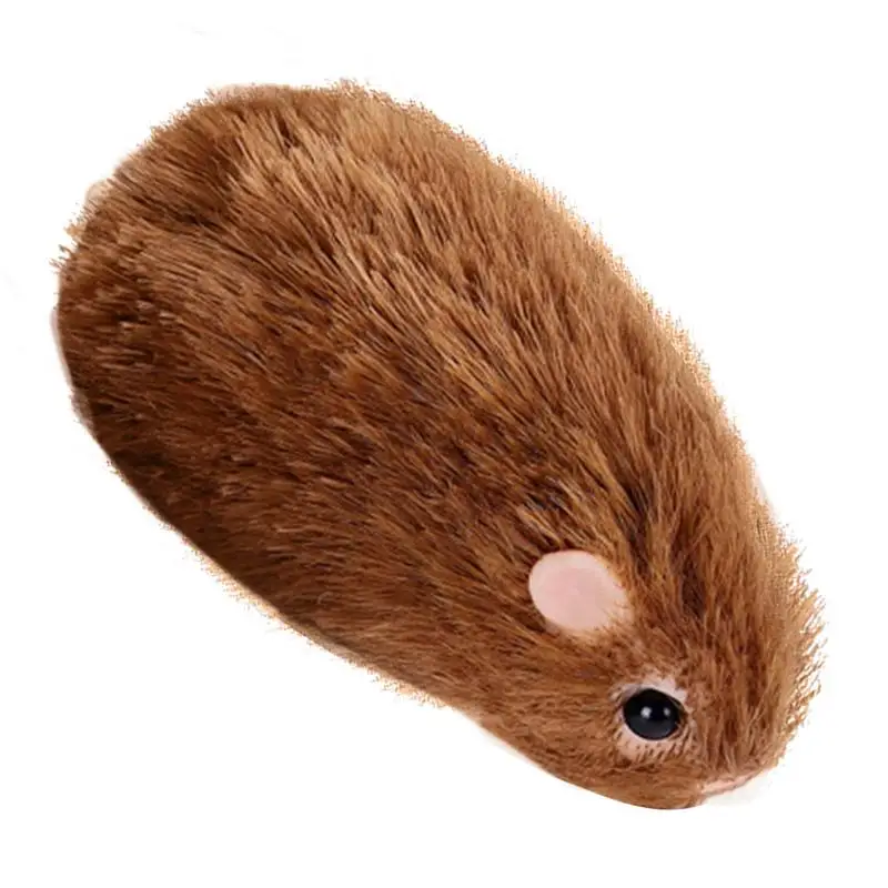 Siliconen herboren pop 5 inch zachte mini hamster metgezel speelgoed elastische hamster speelgoed realistische hamster dierenpop voor kinderen jongens