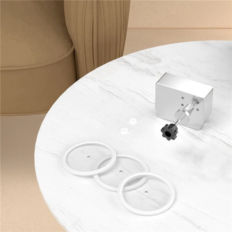 QWE-6L Ultrasonic Vinyl Record Washer With Bracket Vinyl Rotating Cleaner For Wash 7-12 Inch LP EP Discs 1 RPM/MIN