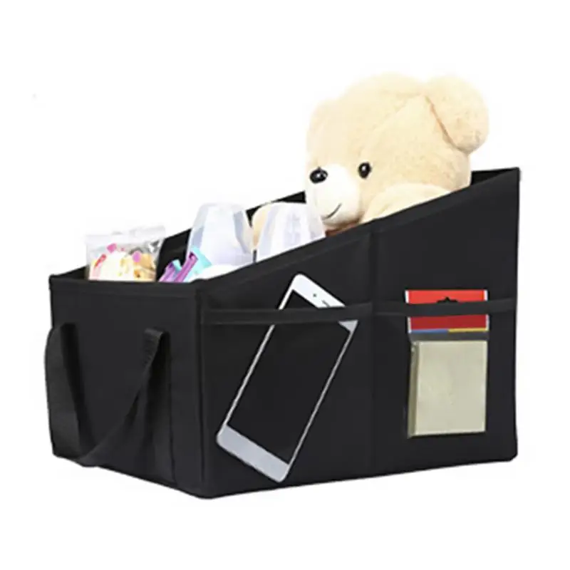 

Car Trunk Organizer Foldable Trunk Box Foldable Automotive Storage Organizers Large Capacity Auto Storage Bag For Car