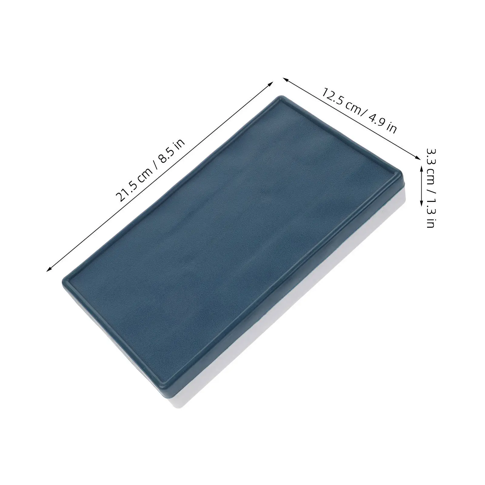 Portable Watercolor Pigment Box Small Lightweight Plastic Color Mixing Tray for Artists Students Home Painting