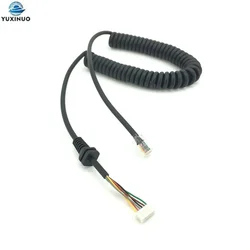 MH-48 MH-42 Speaker Mic Cable Cord for Yaesu MH-48A6J MH-42B6J Microphone for FT-7800 8800 8900 8900R FT7800 FT8800 FT8900 Radio