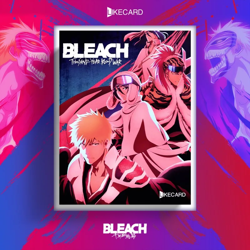 New BLEACH Cards Booster Box Thousand-Year Blood War Kurosaki Ichigo Anime Characters Limited Rare SSS Collection Cards Toy Gift