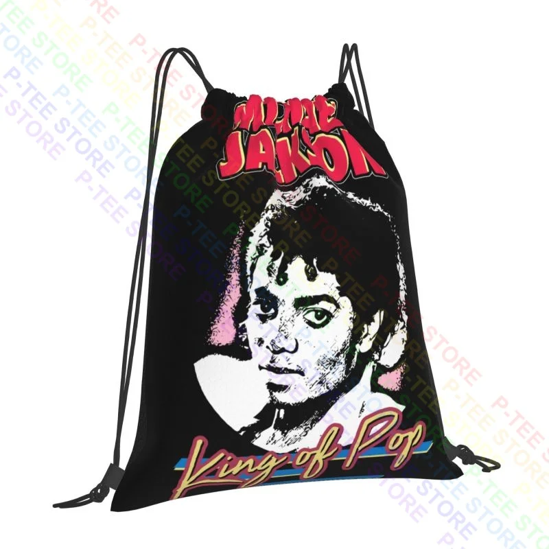 Michael Jackson King Of Pop , Drawstring Bags Gym Bag Hot Backpack 3d Printing Large Capacity