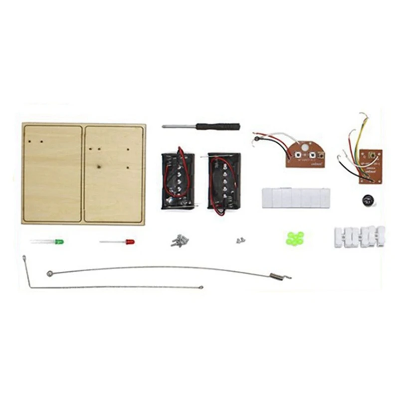 Heiße TTKK 25er-Pack STEM-Kits, Morsecode lernen, Telegraphenmaschine bauen, elektrisches Schaltkreis-Experiment, Strom-Kit (keine Batterie)