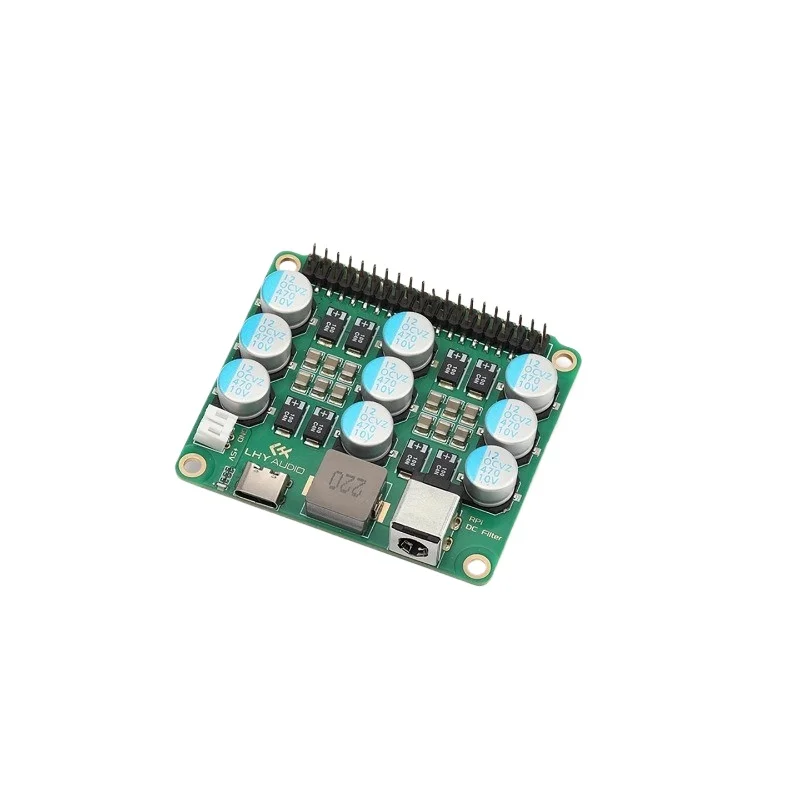 raspberry-pi-pi4-5-dc-電源フィルター-ピュリファイアー-ノイズリダクション-アップグレード拡張モジュールボード-hifi-オーディオ