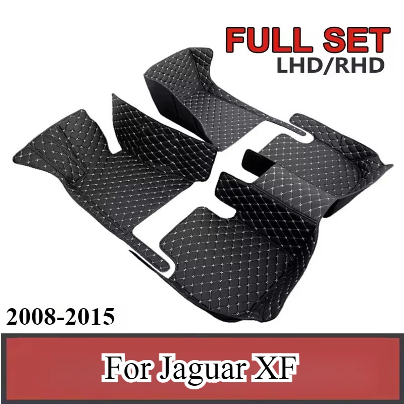 

Автомобильные коврики для Jaguar XF X250 2008 ~ 2015 ковер прочный кожаный коврик авто антигрязные подушечки внутренние детали автомобильные аксессуары