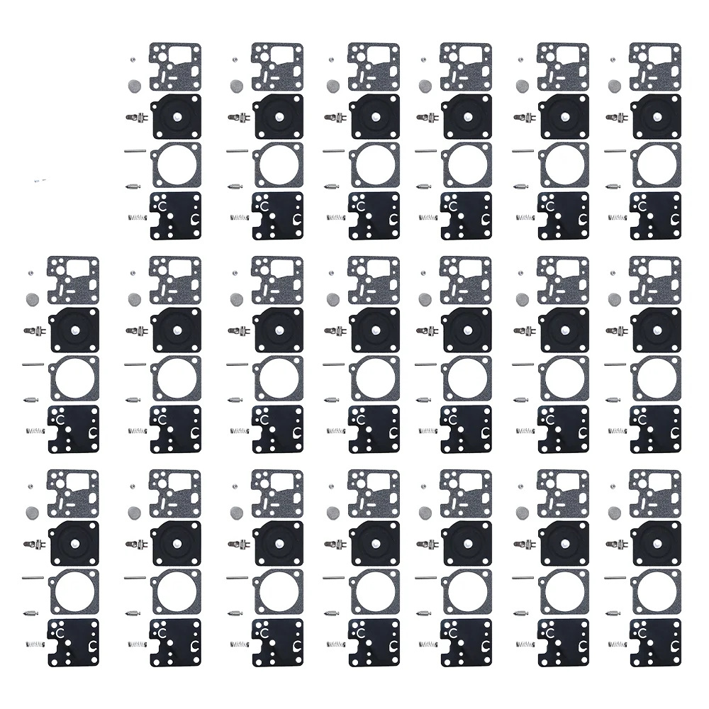 20ชิ้นชุดซ่อม diapragm carb สำหรับ Echo ES230 ES231 PB230ที่ตัด SRM230 PB231 OEM ทดแทนสำหรับ RB-FA1 Zama RB-K66A