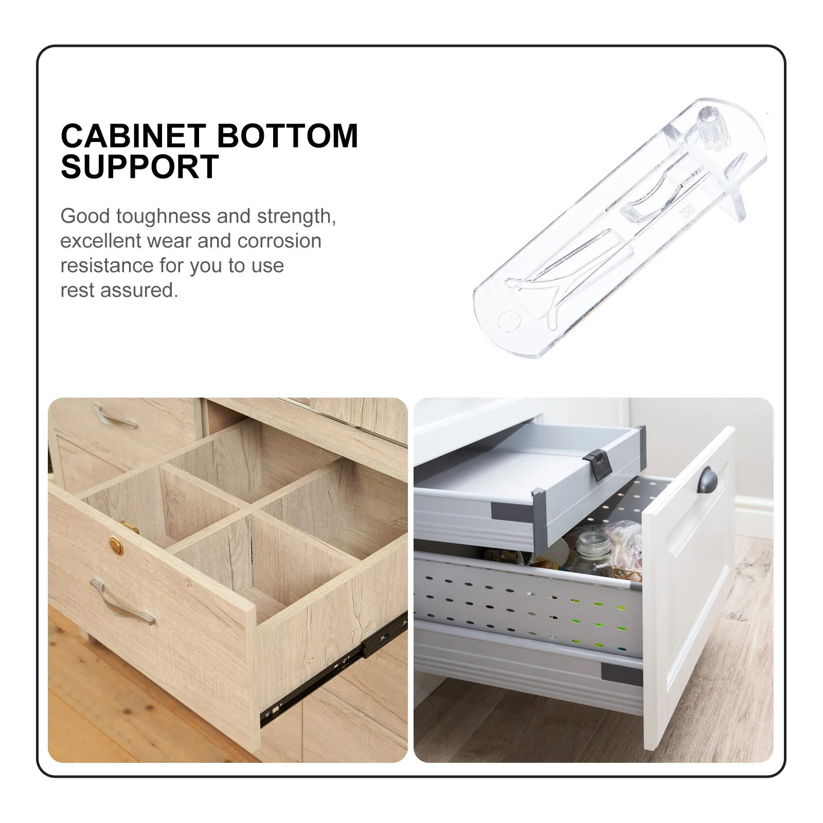 

20Pcs Shelf Support Pegs Heavy Duty Plastic Shelf Clips Clear Locking Clips for Cabinet Adjustable Shelving Brackets