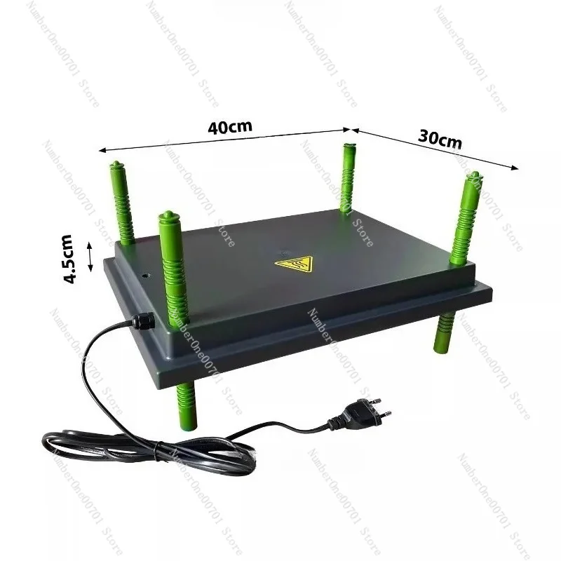 Chick Heating Plate Poultry Brooder Warmer Plate, Adjustable Temperature Chicken Coop Heating Equipment for Baby Chicks