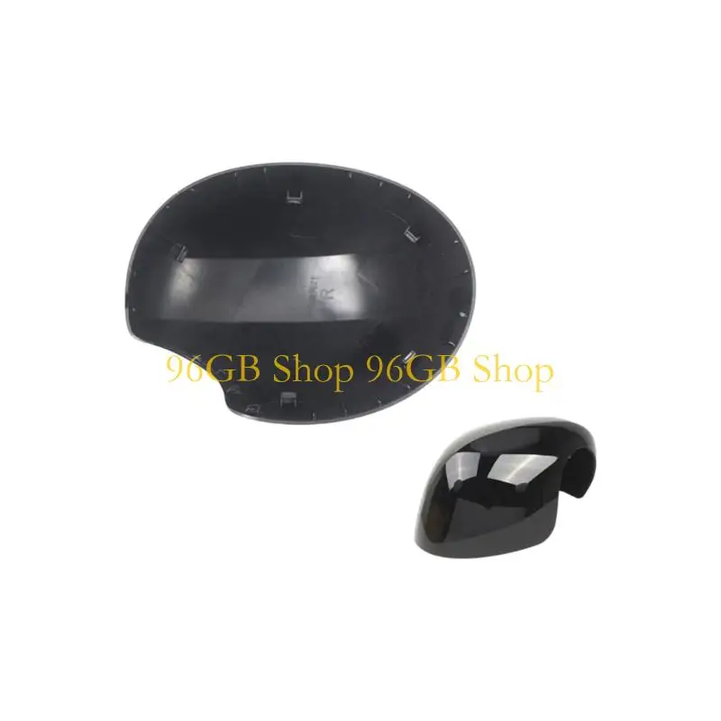 96GB ABS Black Rearview Mirror Covers 51169881533 51169881534 Fit Anti Scratch Replace Shells for F55 F56 F57
