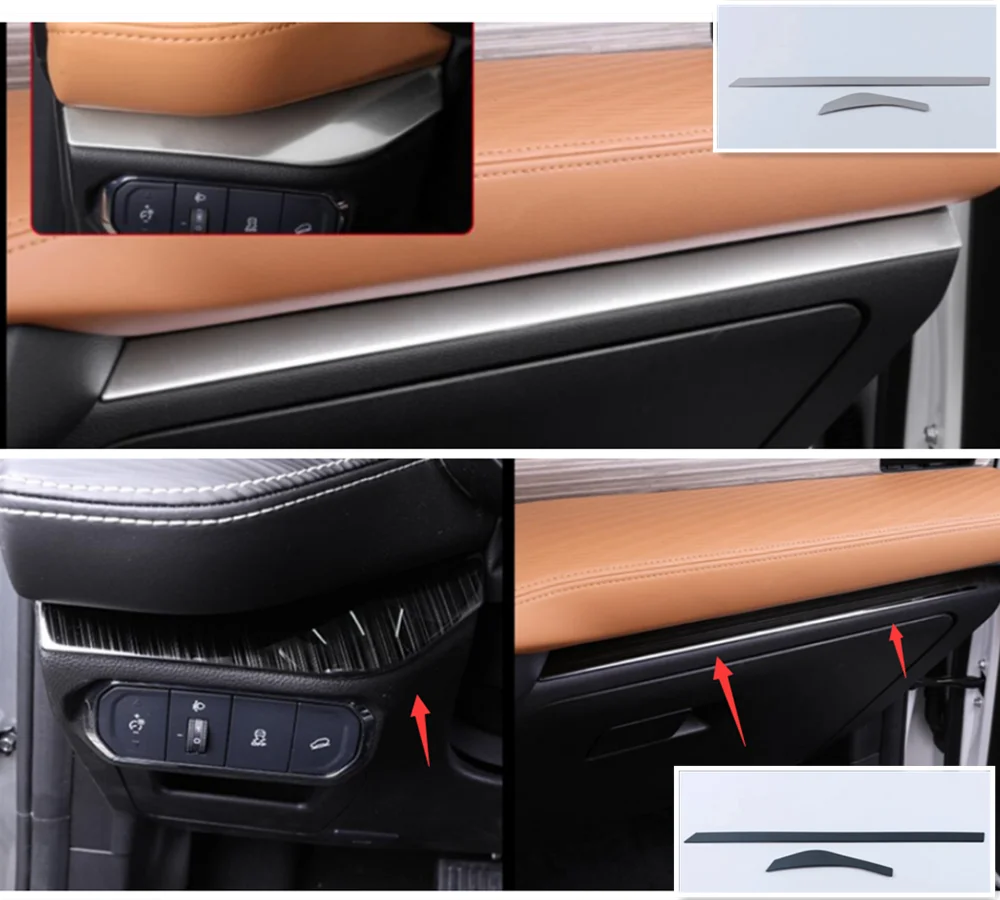 For Haval Jolion 2021 2022 LHD Accessories  Central Control Instrument Panel Decoration Cover Trim