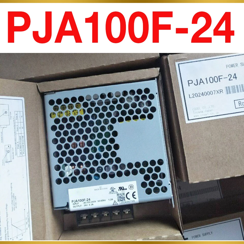 PJA100F-24 For COSEL 100W INPUT AC100-240V 50-60Hz 1.2A OUTPUT 24V 4.3A AC/DC Switching Power Supply