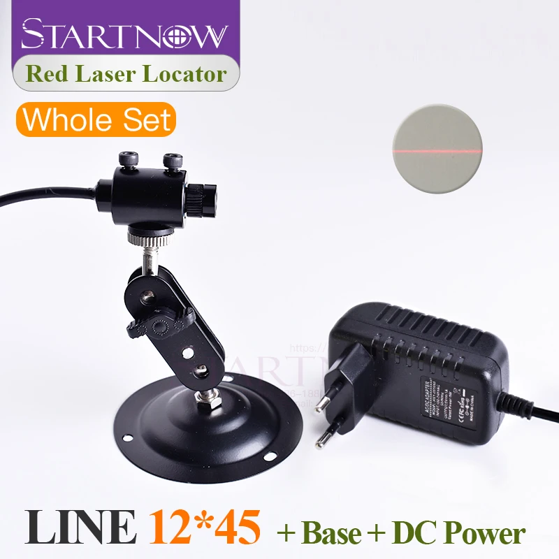 Set 12*45 Line Laser Red Locator Laser Module Line Pointer For Embroidery Machine Parts Fabric CNC Cutting Positioner