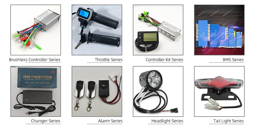 Akozon 24V-48V wasserdichtes LCD-Anzeigefeld Elektrofahrrad-Roller Brushless -Controller-Kit Elektrisches Fahrrad Bürstenloser Motorregler, wasserdichte LCD-Anzeige Elektrischer Brushless Controller, f