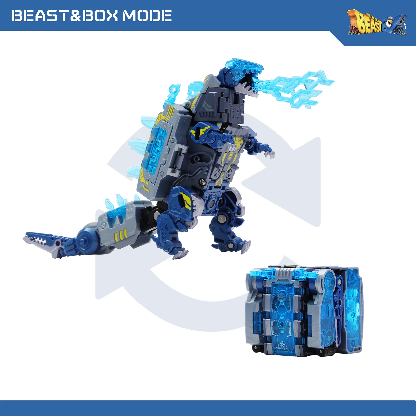 52TOYS Beastbox BB-29SZ SUBZERO Dinosaur Deformation Toys, Action Figure, Collectible Converting Toys Mecha Robots