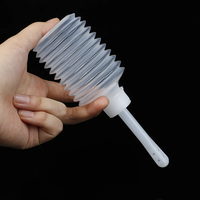 200ML 8 Holes Disposable Retractable Vaginal Anal Douche Body Intimate Wash Cleaning Tool