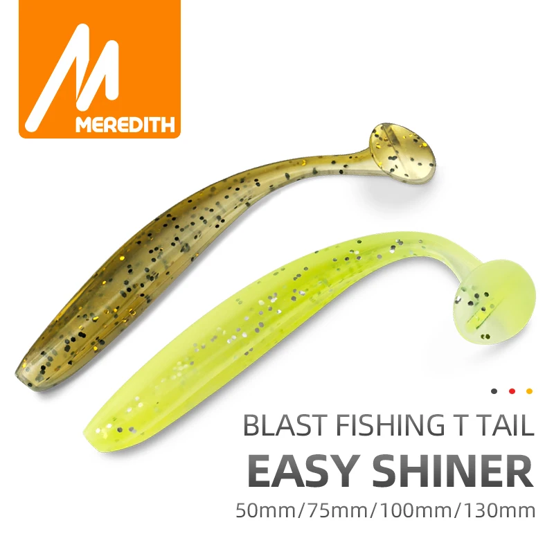 Meredith Easy Shiner vinilo para carpa y lubina – movimiento realista