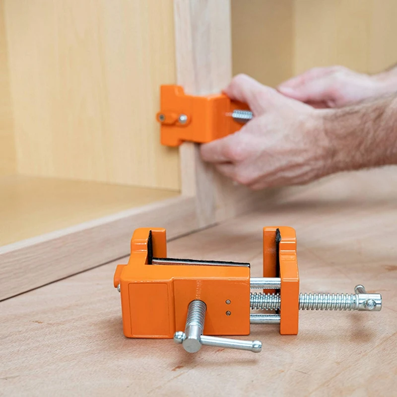 Storage Cabinet Hole Punch Woodworking Punch Clip With Screws On Both Sides And Positioning Plate 2-Pack