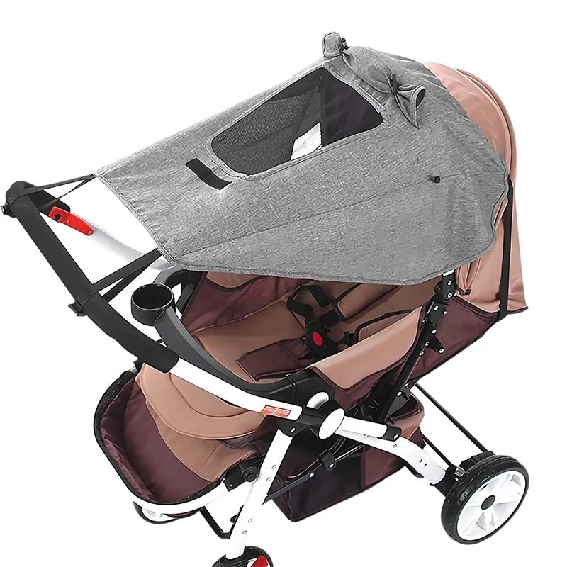 Baby Stroller Sun Shield Protector Universal Summer Outdoor Baby Pram Roof Anti Sun Coves Pushchair Cap Cart Awnings Accessories