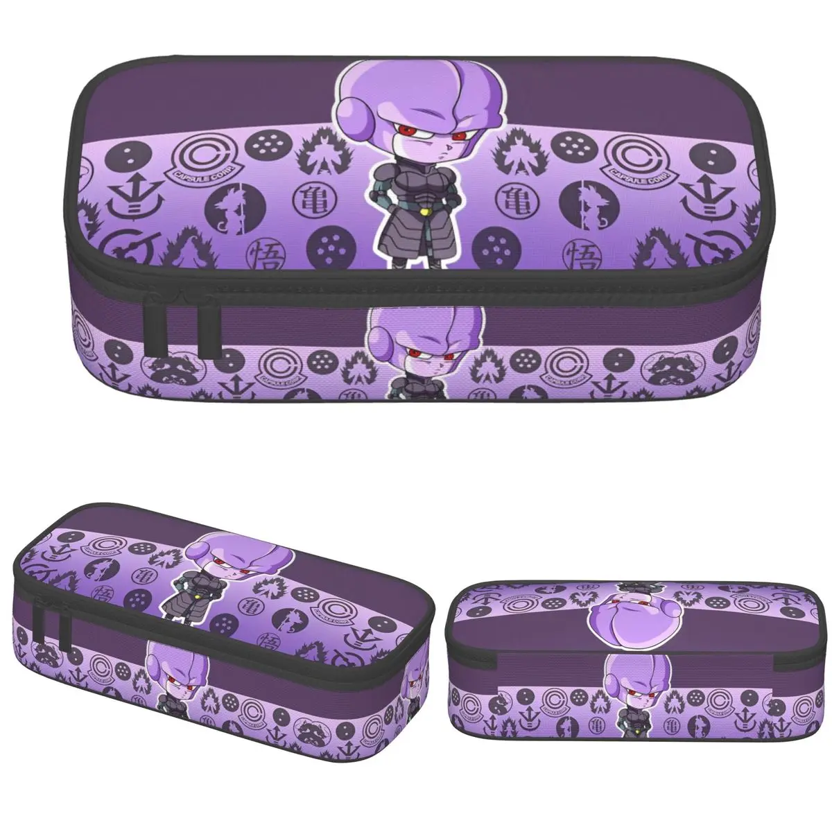 Dragon Ball Z Frieza Pencil Case New Pen Makeup Bags Girls Boys Big Capacity Students School Zipper Pencilcases