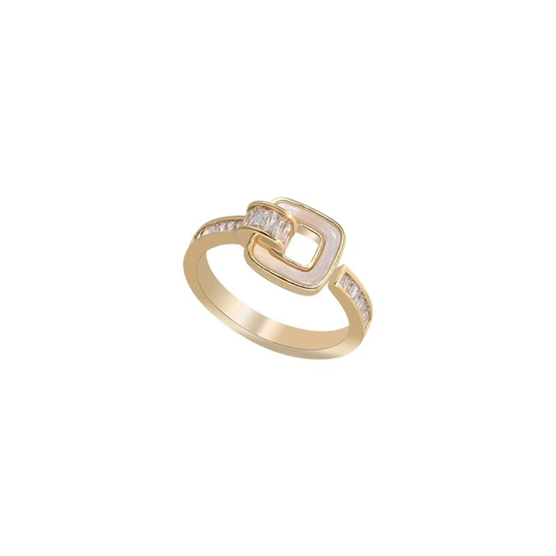 Mewanry Fritillary Zircon Adjustable Finger Ring For Women Creative Elegant Fashion Delicate Jewelry Gift Party Birthday anillos