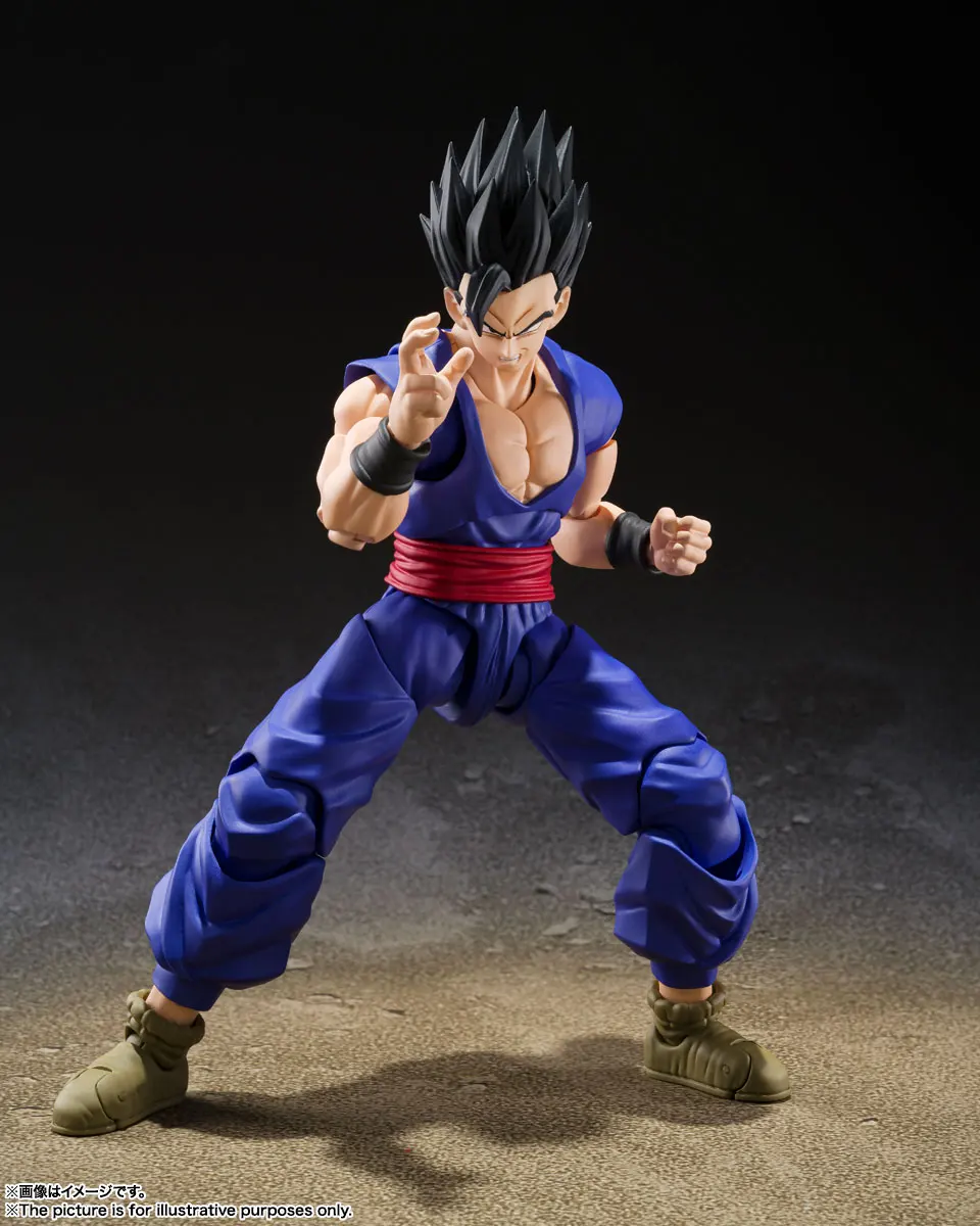 In Stock Original SHF Ultimate Gohen Gohan Super Hero Action Figure Toy Model Collection 1/12