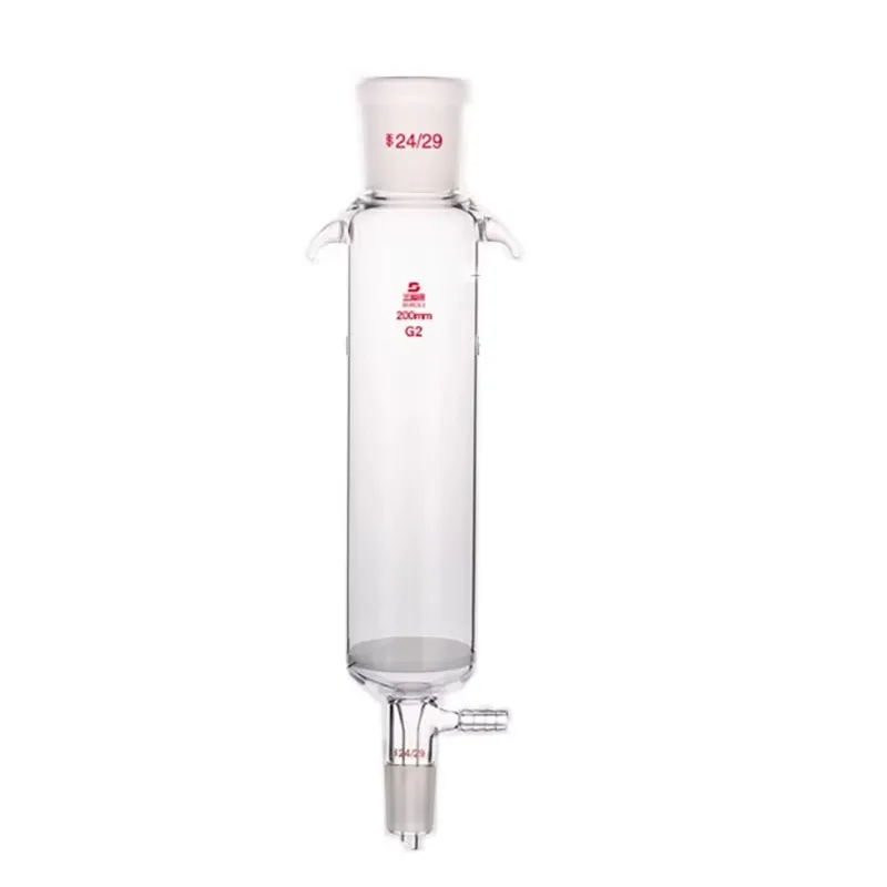 Customizable 90*200mm/G2/24# Chromatography Columns With Top Joint And Vacuum Take-Off For Laboratory Tests OEM Support