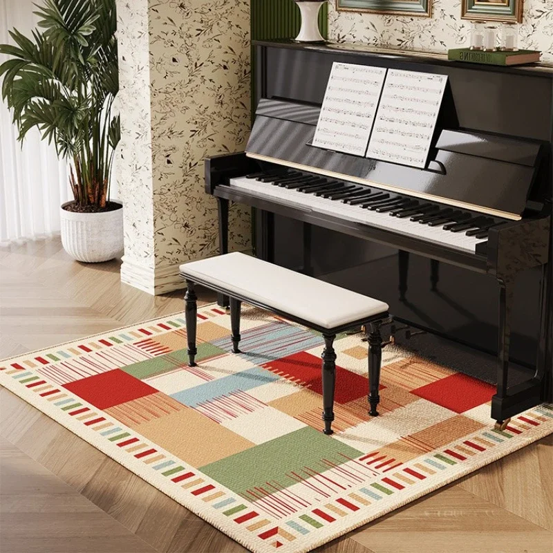 American piano set drum cushion floor sound insulation shock absorption sound absorption carpet thickened large area special muf