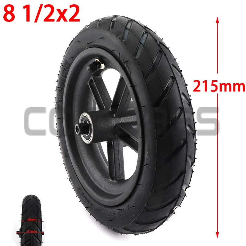 Free Shipping For Electric Vehicle Tire Hub Child Bicycle Tire 81/2x2 Wheel with Hub 8.5 Inch 8.5x2 8 1/2x2