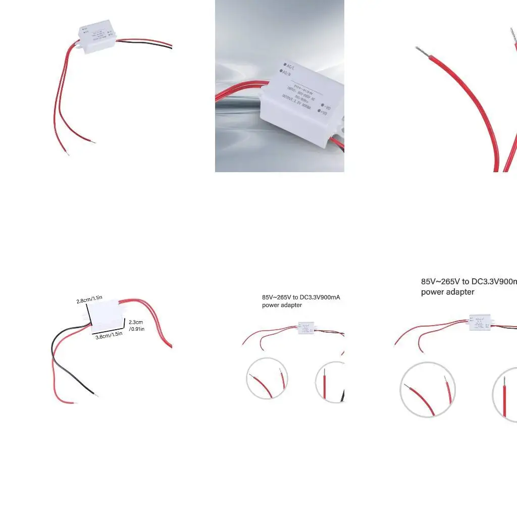 

R53C Power Supply Converters 85V~265V to DC3.3V 900mA for Toys Remote Controls Desk Lamp Voltages Regulator
