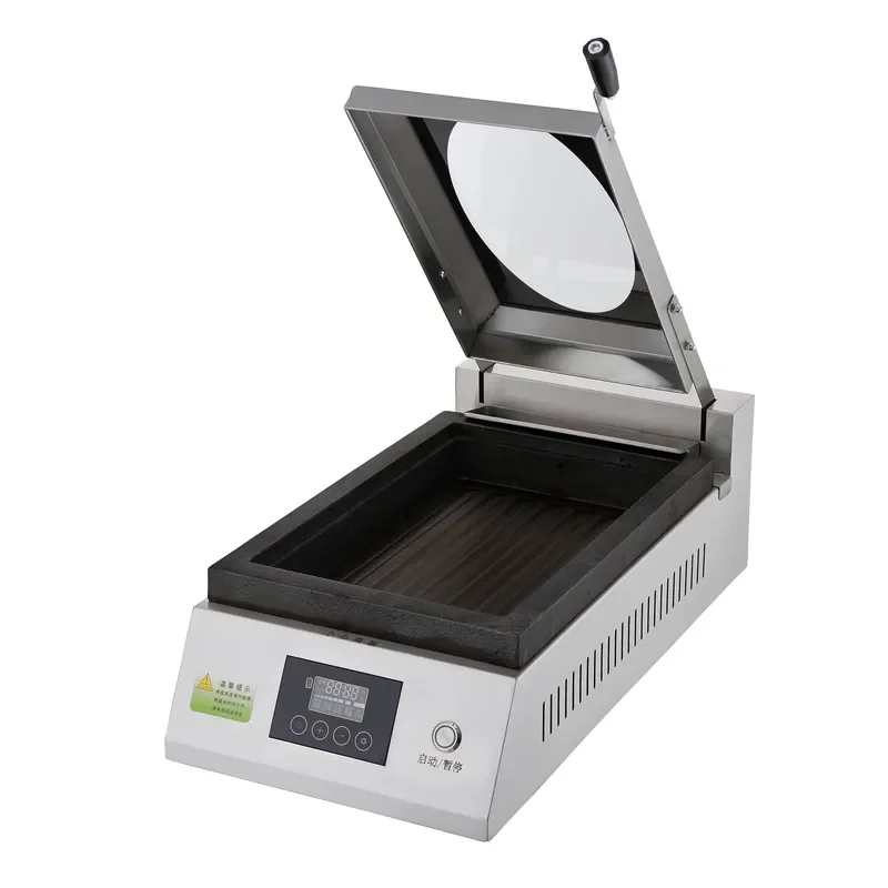 Commercial Kitchen Cooker Fried Bun Oven Household Automatic Dumpling Frying Griddle Electric Dumpling Frying Machine