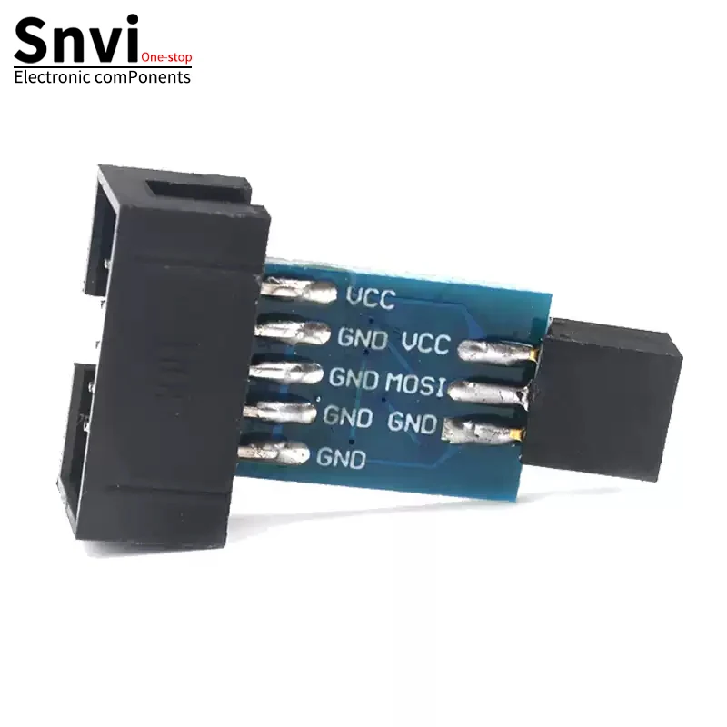 5 шт. 10-контактная 6-контактная плата адаптера для AVRISP MKII USBASP STK500, высокое качество