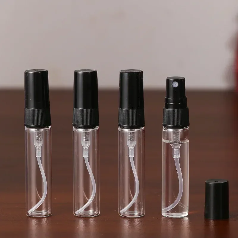 Mini Portable Perfume Bottles Spray Refillable Cosmetic Samples Glass Bottles Empty Containers Perfume Bottle 2/3/5/10ml New