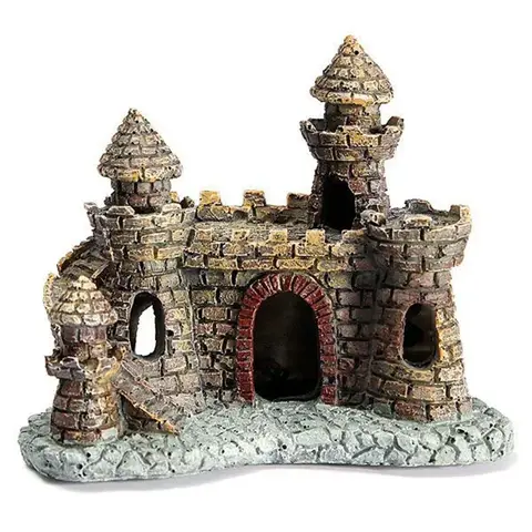 Resin Castle Fish Tank Decoration VanKood