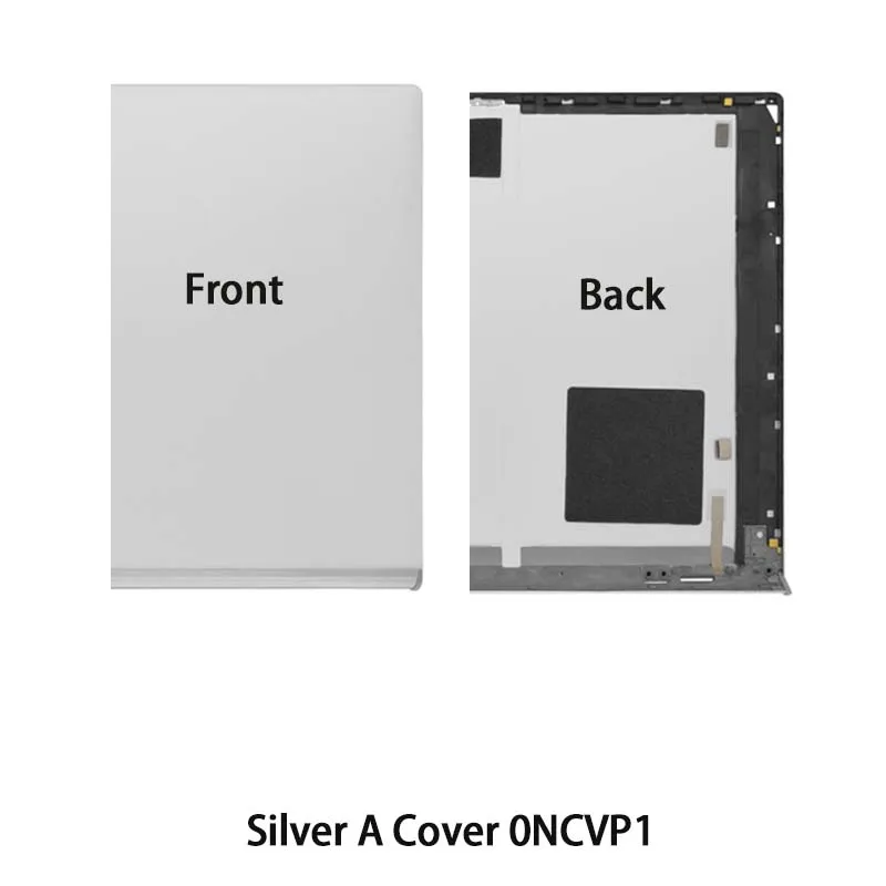 

Replacement cover for Inspiron 7401 7400 series laptop LCD rear cover front frame hinges rear cover upper ase 0ncvp1 0cykr7