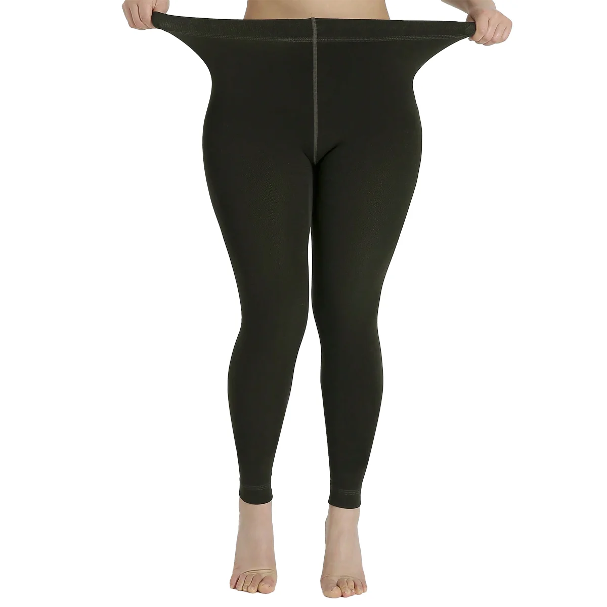 Bas Taille Haute Femme, Confortable, Extensible, Solide, Design, Tenue Décontractée, Grande Taille